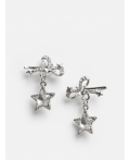 Серьги детские Paddy серебристый