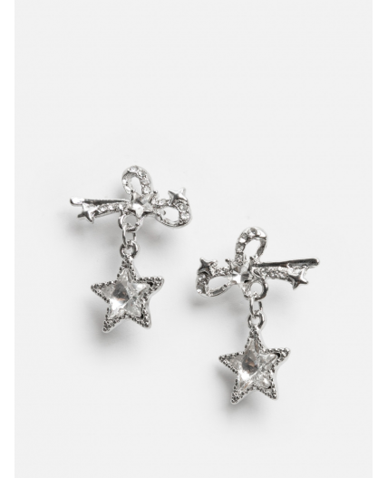 Серьги детские Paddy серебристый