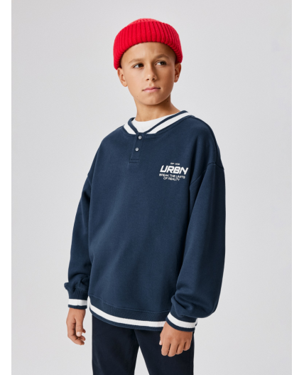 Джемпер детский для мальчиков Palanga темно-синий