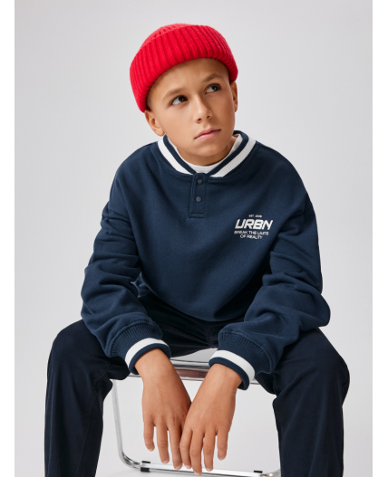 Джемпер детский для мальчиков Palanga темно-синий