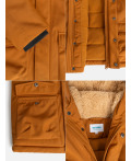 Куртка детская для мальчиков Pasino охра