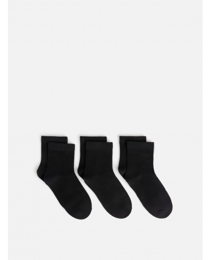 Носки детские в наборе из 3 пар Pluto черный