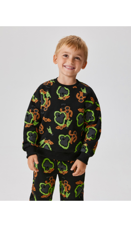 Джемпер детский для мальчиков Polaris черный