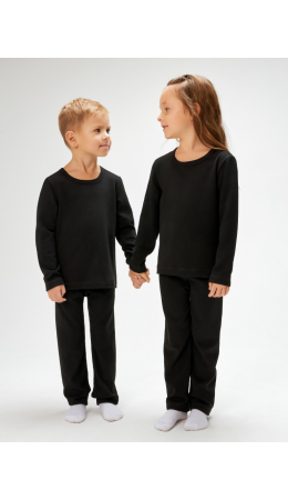 Комплект детский (джемпер и брюки) Ruben_Thermowear черный