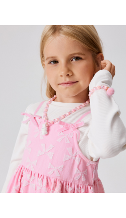 Набор (бусы + браслет) детский Tully разноцветный