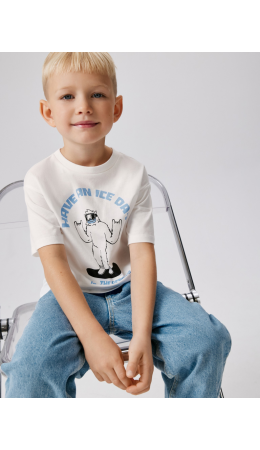 Футболка детская для мальчиков Turner белый