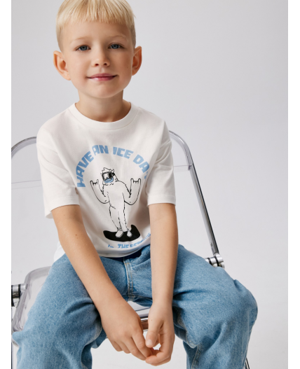 Футболка детская для мальчиков Turner белый