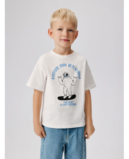 Футболка детская для мальчиков Turner белый