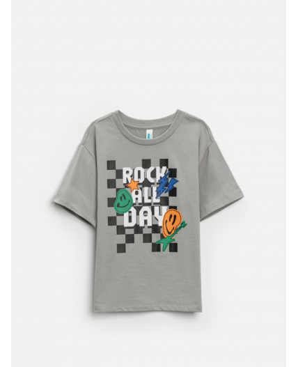 Футболка детская для мальчиков Turner светло-серый