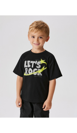 Футболка детская для мальчиков Turner черный