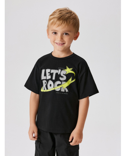 Футболка детская для мальчиков Turner черный