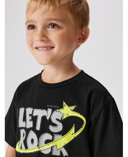 Футболка детская для мальчиков Turner черный