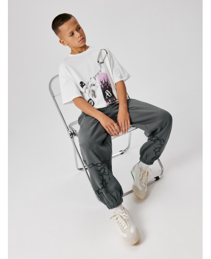 Брюки детские для мальчиков Vega_pt пепельно-серый