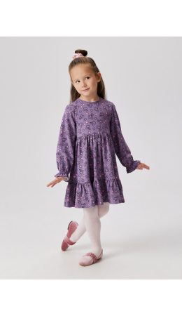Платье детское для девочек Vita лиловый принт