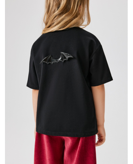 Футболка детская для девочек Yaglika черный