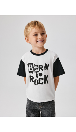 Футболка детская для мальчиков Yorke белый