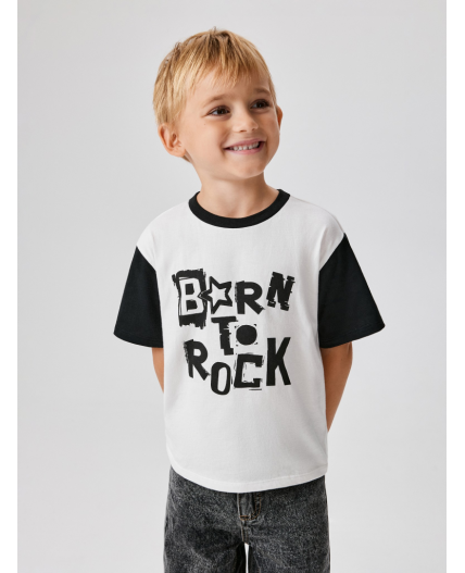 Футболка детская для мальчиков Yorke белый