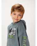 Джемпер детский для мальчиков Akeno серый