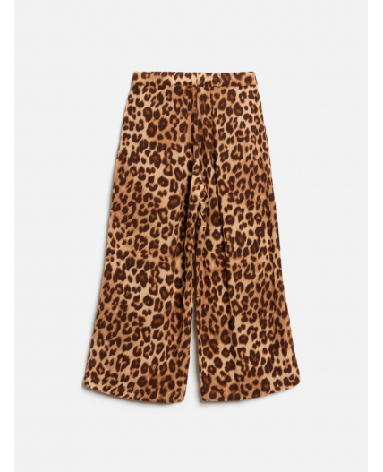 Брюки детские для девочек Amat_pn леопардовый принт