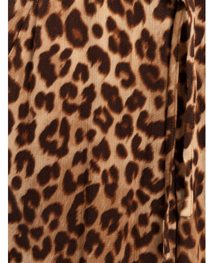 Брюки детские для девочек Amat_pn леопардовый принт