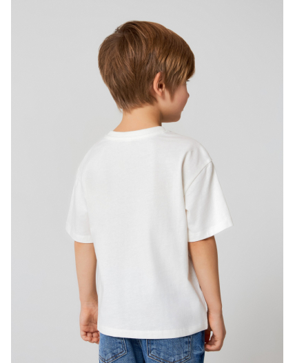 Футболка детская для мальчиков Andorra молочный