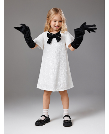 Платье детское для девочек Arka белый