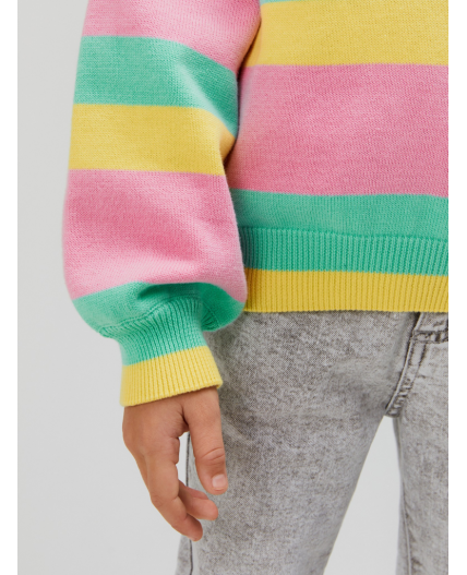 Джемпер детский для девочек Aster полоска