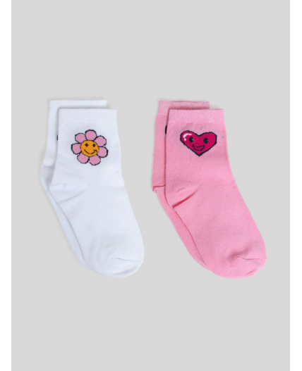 Носки детские в наборе из 2 пар Bekei цвет в ассортименте