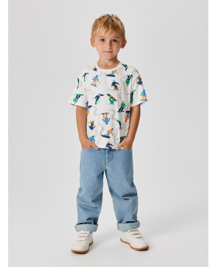 Футболка детская для мальчиков Bellamy белый