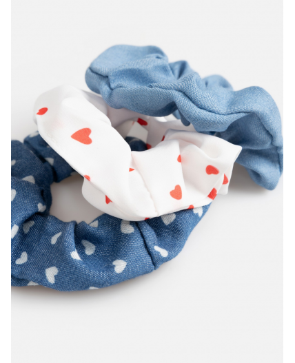 Набор из 3 резинок для волос дет. Bergamini разноцветный