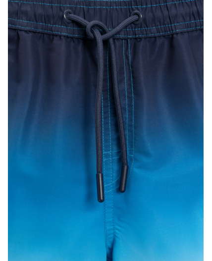 Шорты купальные детские для мальчиков Bizo синий принт