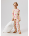 Пижама детская для девочек Bubblegum крем