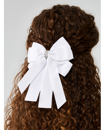 Заколка для волос детская Candy белый