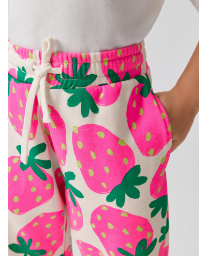 Брюки детские для девочек Carife_pn молочный