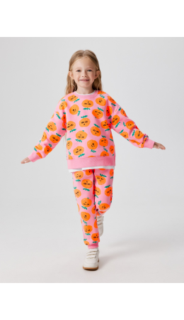 Брюки детские для девочек Carife_pn розовый