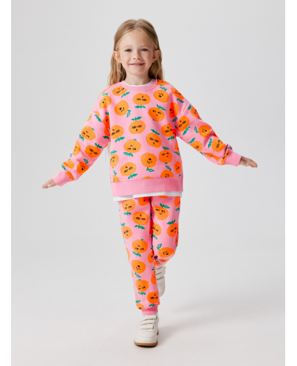 Брюки детские для девочек Carife_pn розовый