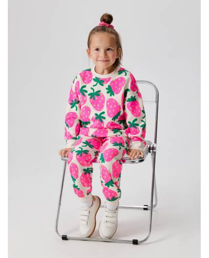 Джемпер детский для девочек Carife_sw молочный