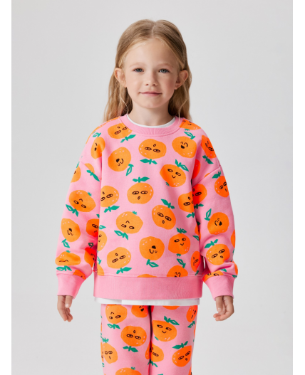Джемпер детский для девочек Carife_sw розовый
