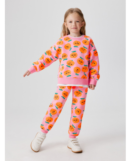 Джемпер детский для девочек Carife_sw розовый