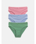 Трусы детские для девочек в наборе из 3шт Celia цвет в ассортименте