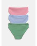 Трусы детские для девочек в наборе из 3шт Celia цвет в ассортименте
