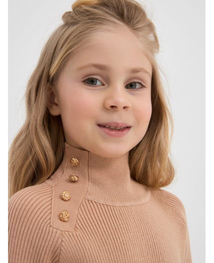 Свитер детский для девочек Chiara песочный