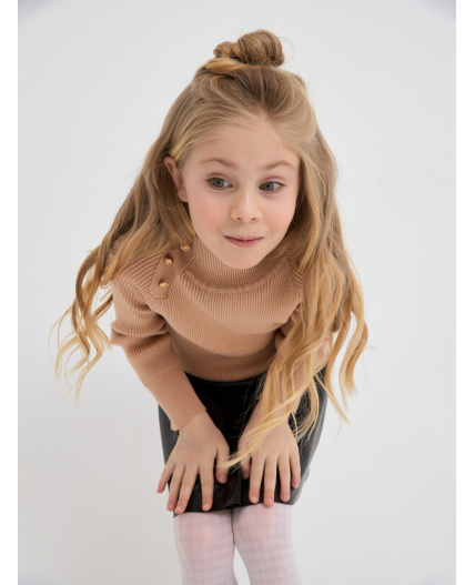 Свитер детский для девочек Chiara песочный