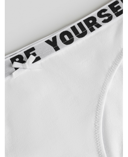 Трусы детские для девочек Dginn_br белый