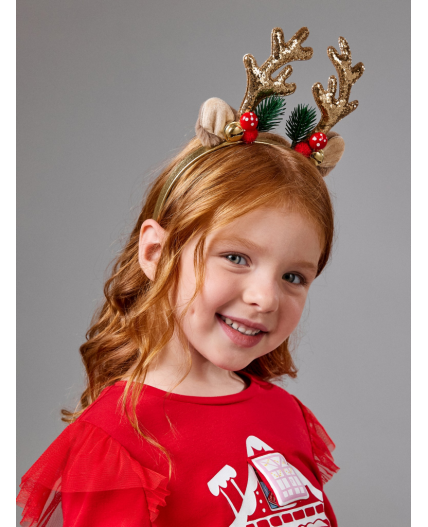 Ободок детский Dirk золотистый