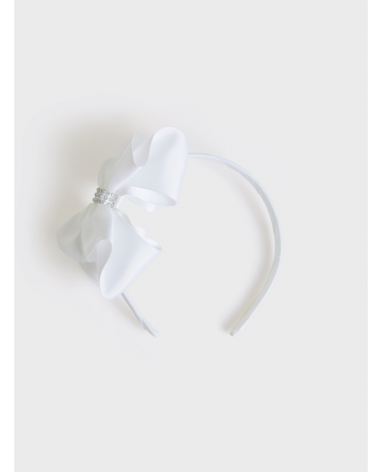 Ободок детский Dunn белый