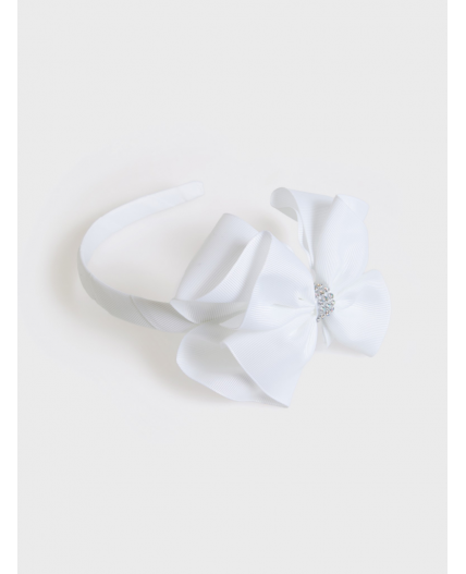 Ободок детский Dunn белый