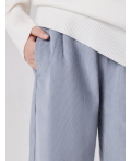 Брюки детские для девочек Eden_pt серо-голубой