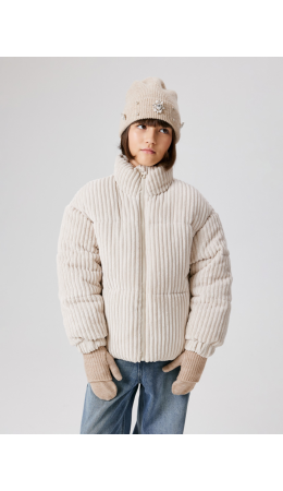 Варежки детские Elaine_m бежевый