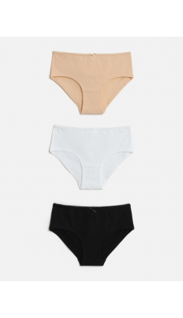 Трусы детские для девочек в наборе из 3шт Evan23 ассорти 2